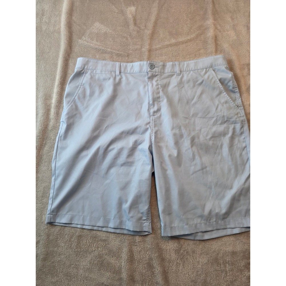 Johnnie-O Performance‎ Golf Shorts Mens Size 40 Blue Geometric Print